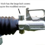 SAS Fortress IB Hitch Lock - heavy duty and versatile as can be fitted hitched or unhitched - Image 4