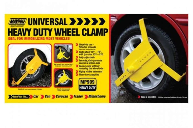 Heavy Duty Wheel Clamp - 10"-16"